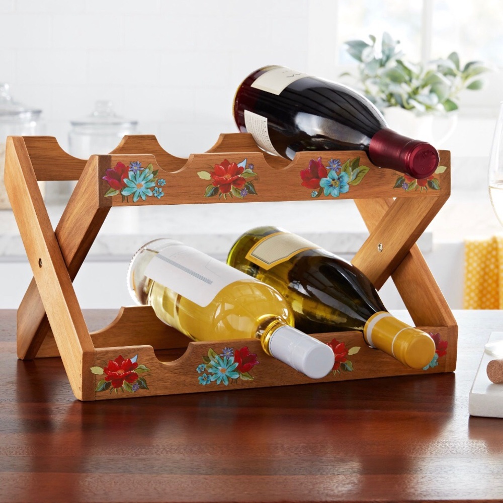 Pioneer Woman Wine Rack